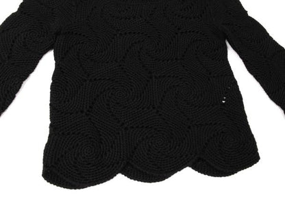 robe de chambre COMME des GARCONS Wool Sweater Black Size S