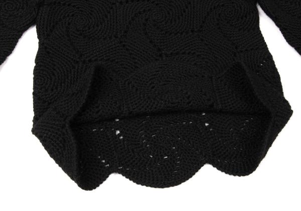 robe de chambre COMME des GARCONS Wool Sweater Black Size S