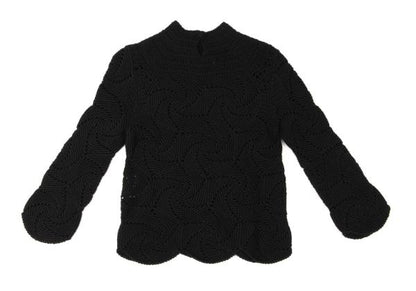 robe de chambre COMME des GARCONS Wool Sweater Black Size S