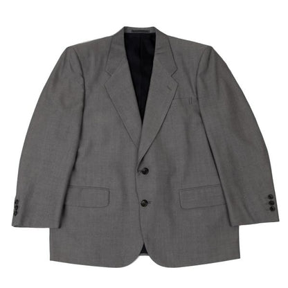 COMME des GARCONS HOMME Wool 2B Notched Jacket Gray Size S