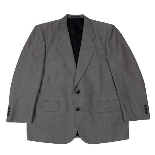 COMME des GARCONS HOMME Wool 2B Notched Jacket Gray Size S