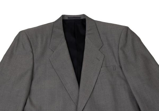 COMME des GARCONS HOMME Wool 2B Notched Jacket Gray Size S