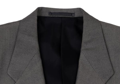 COMME des GARCONS HOMME Wool 2B Notched Jacket Gray Size S