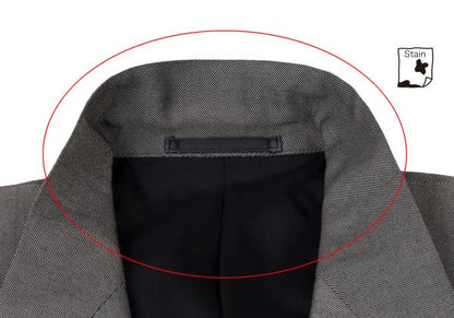 COMME des GARCONS HOMME Wool 2B Notched Jacket Gray Size S