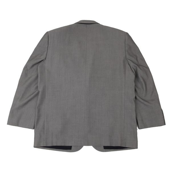 COMME des GARCONS HOMME Wool 2B Notched Jacket Gray Size S