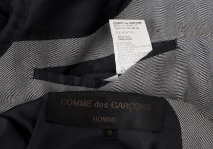 COMME des GARCONS HOMME Wool 2B Notched Jacket Gray Size S