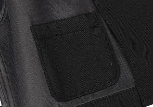 COMME des GARCONS 05SS Wool Leather Jacket Black Size S
