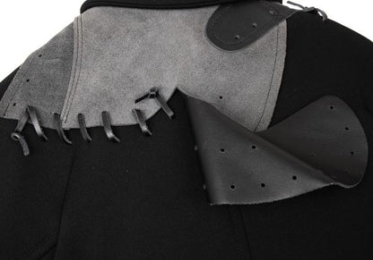 COMME des GARCONS 05SS Wool Leather Jacket Black Size S