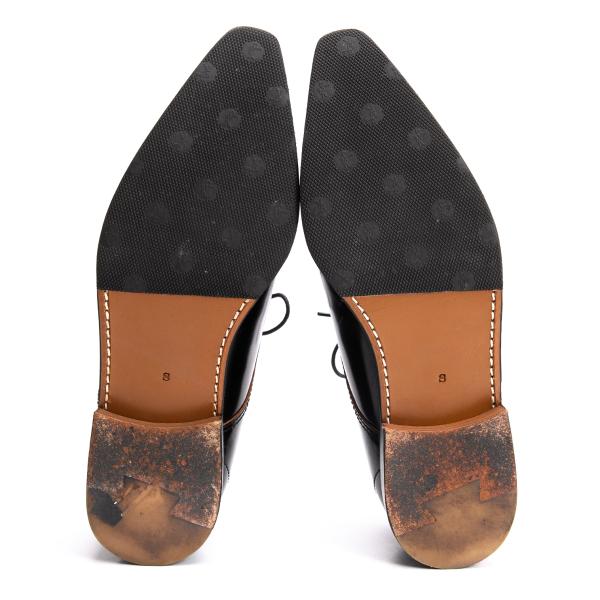 JUNYA WATANABE COMME des GARCONS Glass Shoes Black Sneakers Size 24CM
