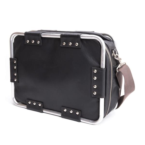 Jean Paul GAULTIER Black Metal Frame 2-Way Bag