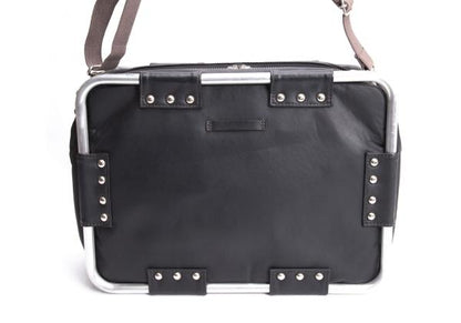 Jean Paul GAULTIER Black Metal Frame 2-Way Bag