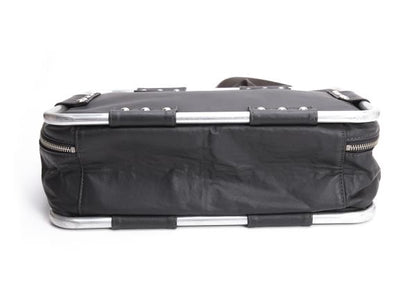 Jean Paul GAULTIER Black Metal Frame 2-Way Bag