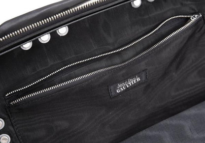 Jean Paul GAULTIER Black Metal Frame 2-Way Bag