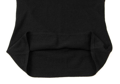 GIANNI VERSACE Bijou V-Neck Wool Sweater Black Size 44