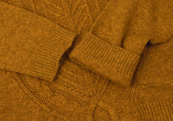 ETRO Cashmere Wool High Neck Sweater Camel Size 40