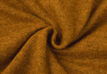 ETRO Cashmere Wool High Neck Sweater Camel Size 40