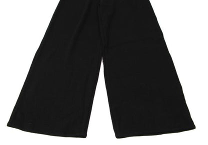 FENDI Knit Wide Pants Black Size 40
