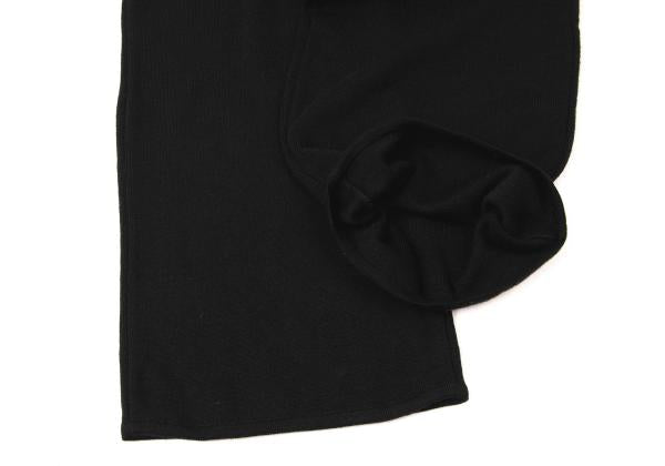 FENDI Knit Wide Pants Black Size 40