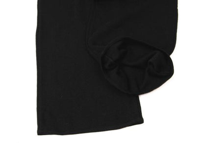 FENDI Knit Wide Pants Black Size 40