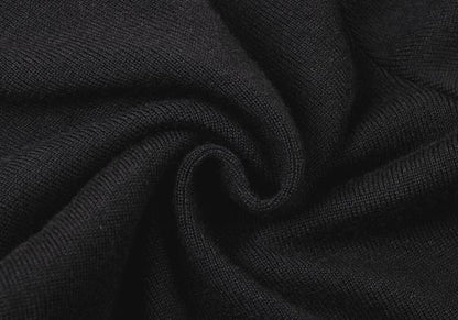 FENDI Knit Wide Pants Black Size 40