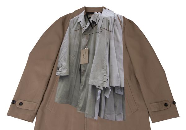 COMME des GARCONS HOMME PLUS Transfer Print Coat Size XL