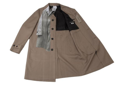 COMME des GARCONS HOMME PLUS Transfer Print Coat Size XL