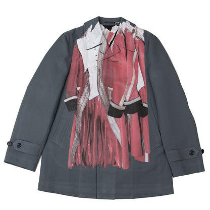 COMME des GARCONS HOMME PLUS 24SS Transfer Coat Blue Size S