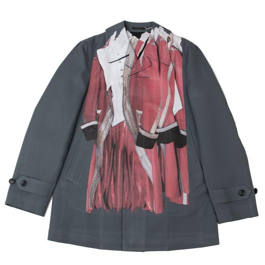 COMME des GARCONS HOMME PLUS 24SS Transfer Coat Blue Size S