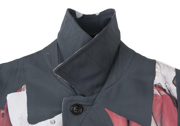 COMME des GARCONS HOMME PLUS 24SS Transfer Coat Blue Size S