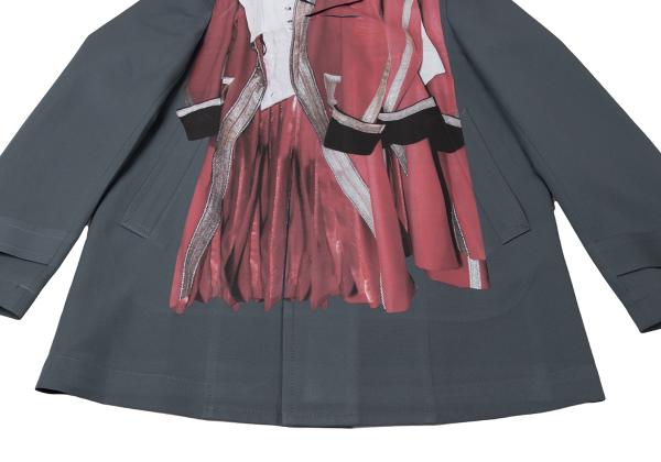 COMME des GARCONS HOMME PLUS 24SS Transfer Coat Blue Size S