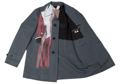 COMME des GARCONS HOMME PLUS 24SS Transfer Coat Blue Size S