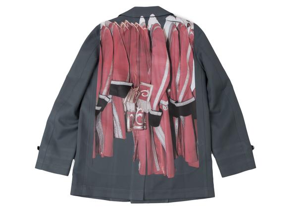 COMME des GARCONS HOMME PLUS 24SS Transfer Coat Blue Size S