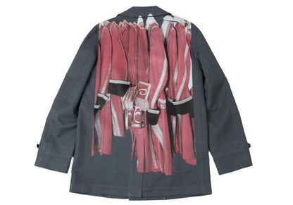 COMME des GARCONS HOMME PLUS 24SS Transfer Coat Blue Size S