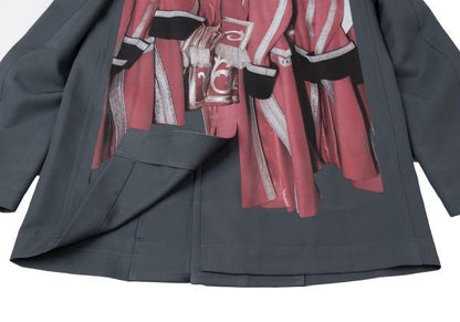 COMME des GARCONS HOMME PLUS 24SS Transfer Coat Blue Size S