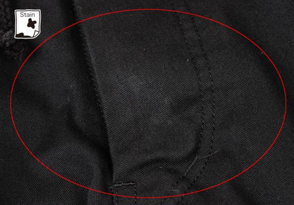 Y's for men 23AW Poly-Cotton Twill Cargo Pants Black Size 4