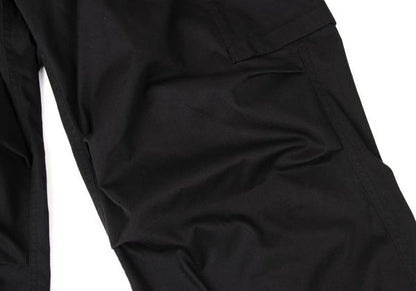 Y's for men 23AW Poly-Cotton Twill Cargo Pants Black Size 4
