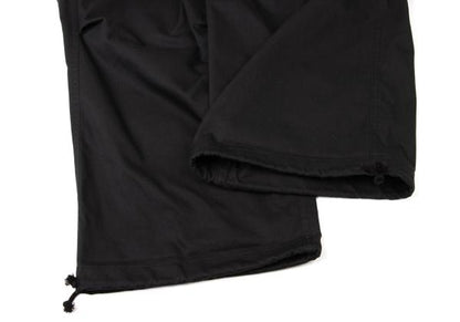 Y's for men 23AW Poly-Cotton Twill Cargo Pants Black Size 4