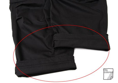 Y's for men 23AW Poly-Cotton Twill Cargo Pants Black Size 4