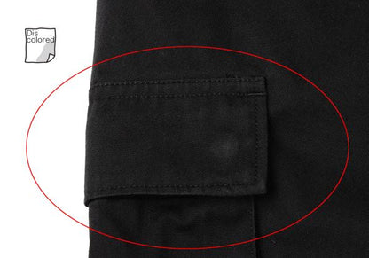 Y's for men 23AW Poly-Cotton Twill Cargo Pants Black Size 4