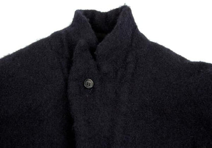 COMME des GARCONS Boiled Wool Double Jacket Blue Size S