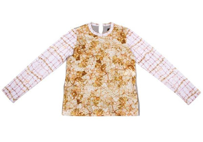 COMME des GARCONS Bijou Print Mixed Sleeve Shirt Size S