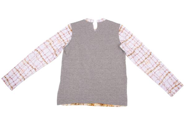 COMME des GARCONS Bijou Print Mixed Sleeve Shirt Size S