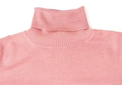 Jean Paul GAULTIER HOMME Wool Rib Sweater Pink Size 48