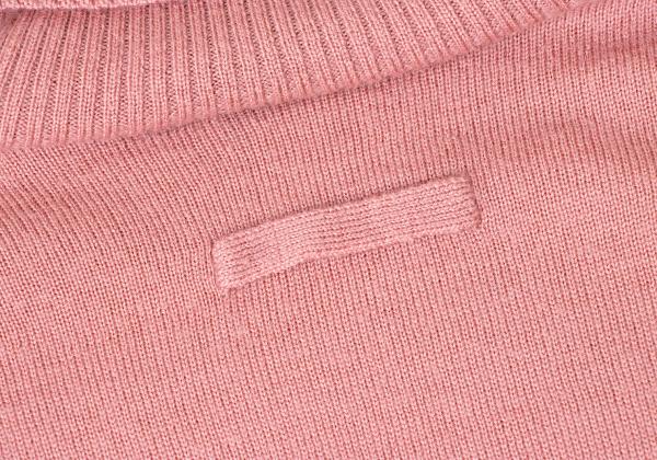 Jean Paul GAULTIER HOMME Wool Rib Sweater Pink Size 48