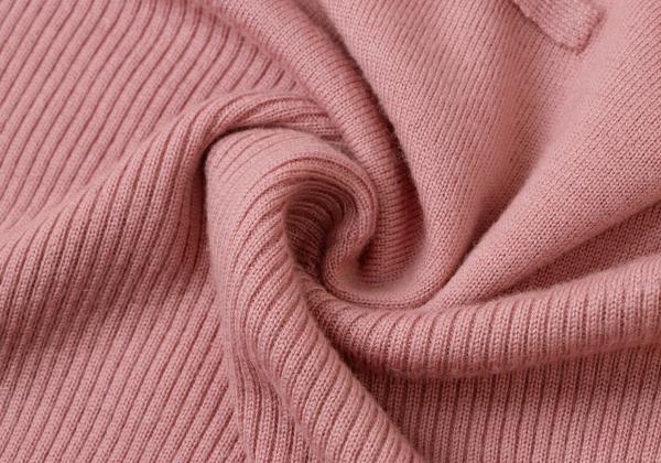 Jean Paul GAULTIER HOMME Wool Rib Sweater Pink Size 48