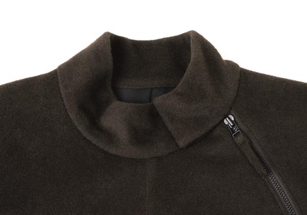 Jean Paul GAULTIER HOMME Angora Wool Coat Green Size 48