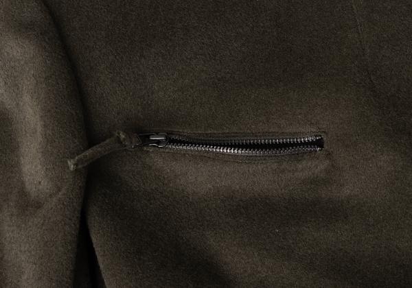 Jean Paul GAULTIER HOMME Angora Wool Coat Green Size 48
