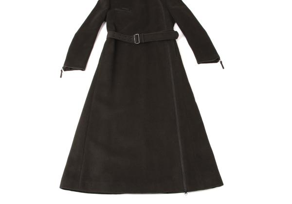 Jean Paul GAULTIER HOMME Angora Wool Coat Green Size 48