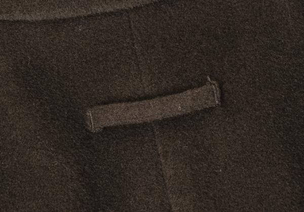 Jean Paul GAULTIER HOMME Angora Wool Coat Green Size 48