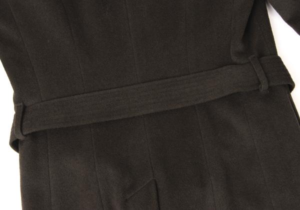 Jean Paul GAULTIER HOMME Angora Wool Coat Green Size 48